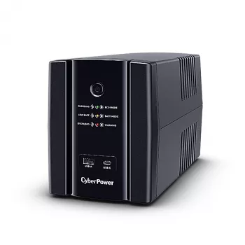 UPS CYBERPOWER UT2200EG Line-Interactive 2.2 kVA (1320 W) 4 vahelduvvoolupistikut, USB Type-A/C, RJ11 liigpingekaitse, AVR, must