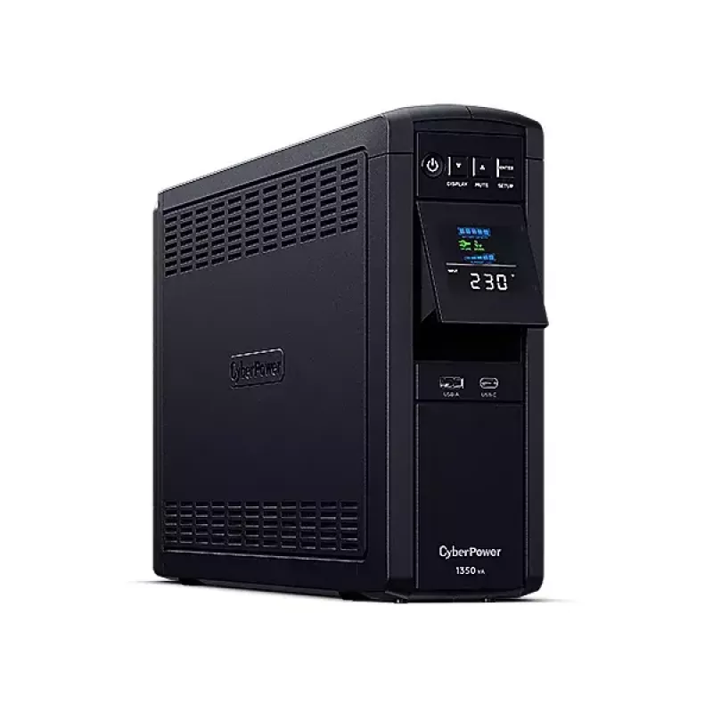 CyberPower CP1350EPFCLCD katkematu toiteallikas (UPS) Line-Interactive 1,35 kVA 780 W 6 vahelduvvoolupistikupesa