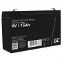 UPS aku roheline Cell AGM40 — VRLA AGM 6V 14Ah, suletud pliiaku, 94×50×151 mm, 1,8 kg