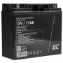 Suletud pliiaku roheline Cell AGM51 12 V 17 Ah, VRLA, hooldusvaba, 167×77×181 mm, 4,8 kg