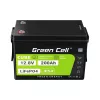 UPS-aku Green Cell LFPGC12V200AH liitium-raudfosfaat 12,8V 200Ah, 395×195×275 mm, 20,5 kg
