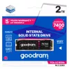 Goodram PX700 SSD SSDPR-PX700-02T-80 sisemine pooljuhtketas 2 TB M.2 PCI Express 4.0 NVMe 3D NAND