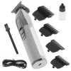 Habemetrimmer Adler AD 2836S, juhtmevaba liitiumaku, 0,9–6 mm, 4 pikkuseastet, roostevabast terasest terad, hõbedane