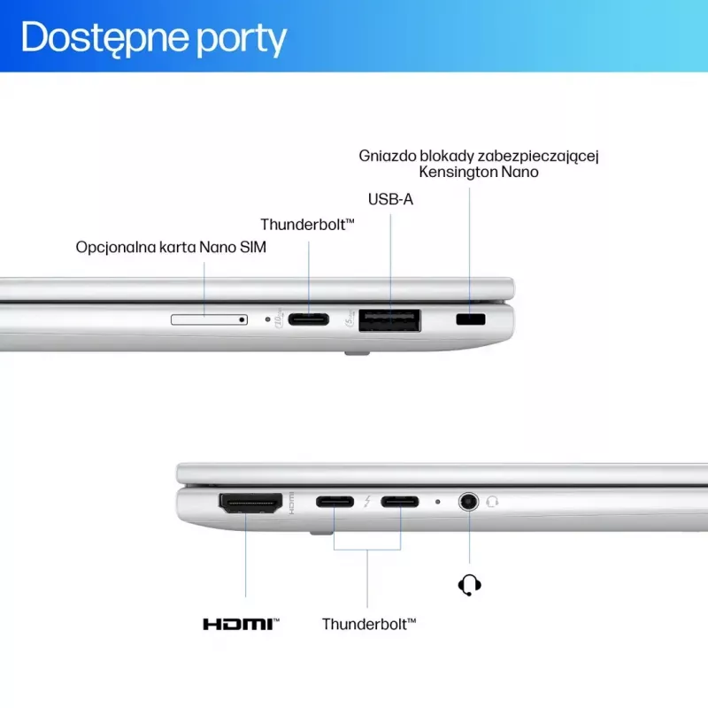 Hübriid sülearvuti HP EliteBook X Flip G1i 14 tolli 2.5K IPS puutetundlik 32GB LPDDR5x 1TB PCIe SSD 5G Wi‑Fi 7 Win11 Pro