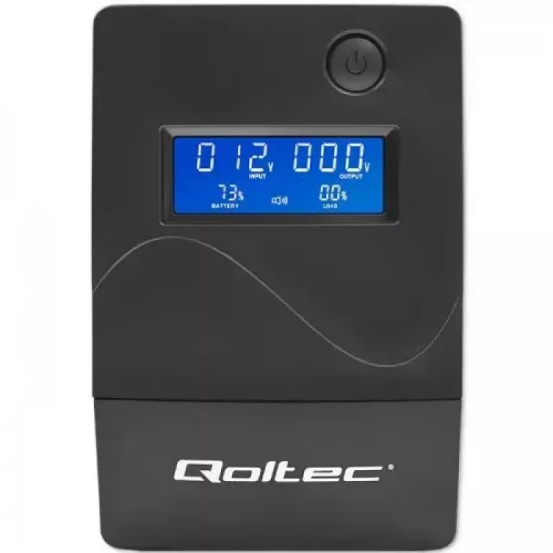Katkematu toiteallikas Qoltec Monolith 0,85 kVA 480 W 2 vahelduvvoolupesa