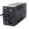 Katkematu toiteallikas Qoltec Monolith 0,85 kVA 480 W 2 vahelduvvoolupesa