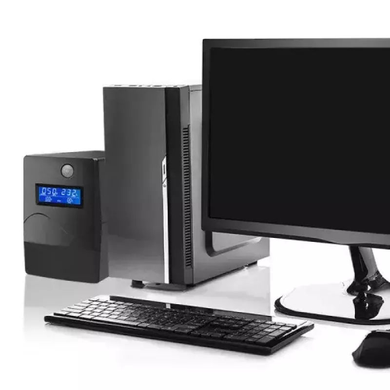 Katkematu toiteallikas Qoltec Monolith 0,85 kVA 480 W 2 vahelduvvoolupesa