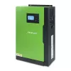 Qoltec 53886 autonoomne hübriidne päikeseinverter, 3,5 kW, 100 A MPPT, 24 V, puhas siinus