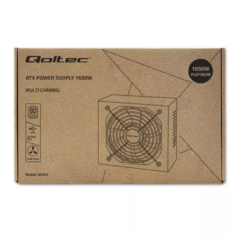 Toiteplokk Qoltec 50342 1650W