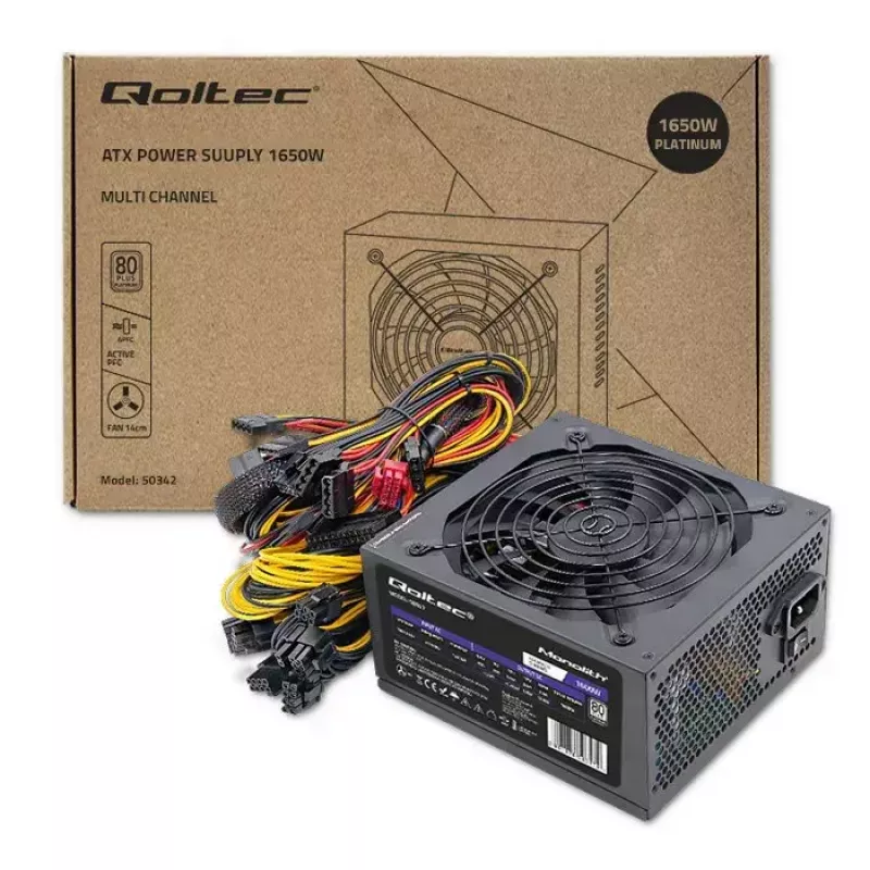 Toiteplokk Qoltec 50342 1650W