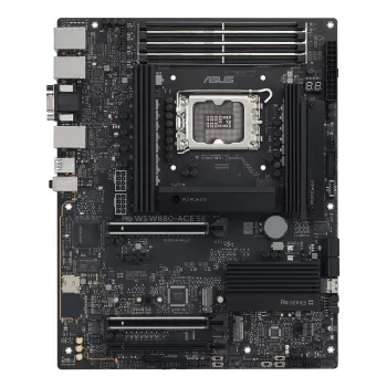 Emaplaat ASUS PRO WS W880-ACE SE, Intel W880, LGA 1851, ATX, DDR5, 4 DIMM, max 256 GB, 2.5 Gb LAN