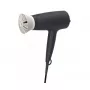 Juuksekuivati Philips BHD302/00 1600W must, 3 soojusastet, 3 kiirust, jahe õhk, 2 otsikut