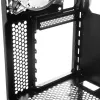 PC korpus MODECOM AMIRANI ARGB Midi Tower, must, karastatud klaas, 2x200 mm esi- + 1x120 mm tagaventilaatorid, USB-A 2x, USB-C 1x, toetab ATX/ITX, GPU kuni 35 cm