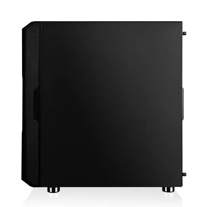 PC korpus MODECOM AMIRANI ARGB Midi Tower, must, karastatud klaas, 2x200 mm esi- + 1x120 mm tagaventilaatorid, USB-A 2x, USB-C 1x, toetab ATX/ITX, GPU kuni 35 cm