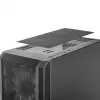 PC korpus MODECOM AMIRANI ARGB Midi Tower, must, karastatud klaas, 2x200 mm esi- + 1x120 mm tagaventilaatorid, USB-A 2x, USB-C 1x, toetab ATX/ITX, GPU kuni 35 cm