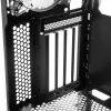 PC korpus MODECOM AMIRANI ARGB Midi Tower, must, karastatud klaas, 2x200 mm esi- + 1x120 mm tagaventilaatorid, USB-A 2x, USB-C 1x, toetab ATX/ITX, GPU kuni 35 cm