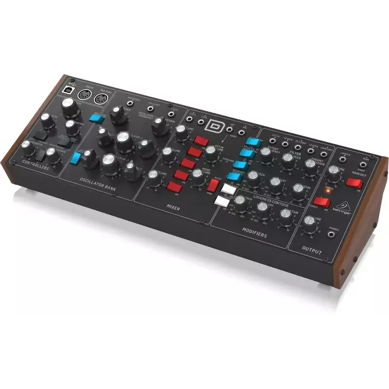 Süntesaator Behringer Model D Must korpuse värv Must Toiteallikas DC AC