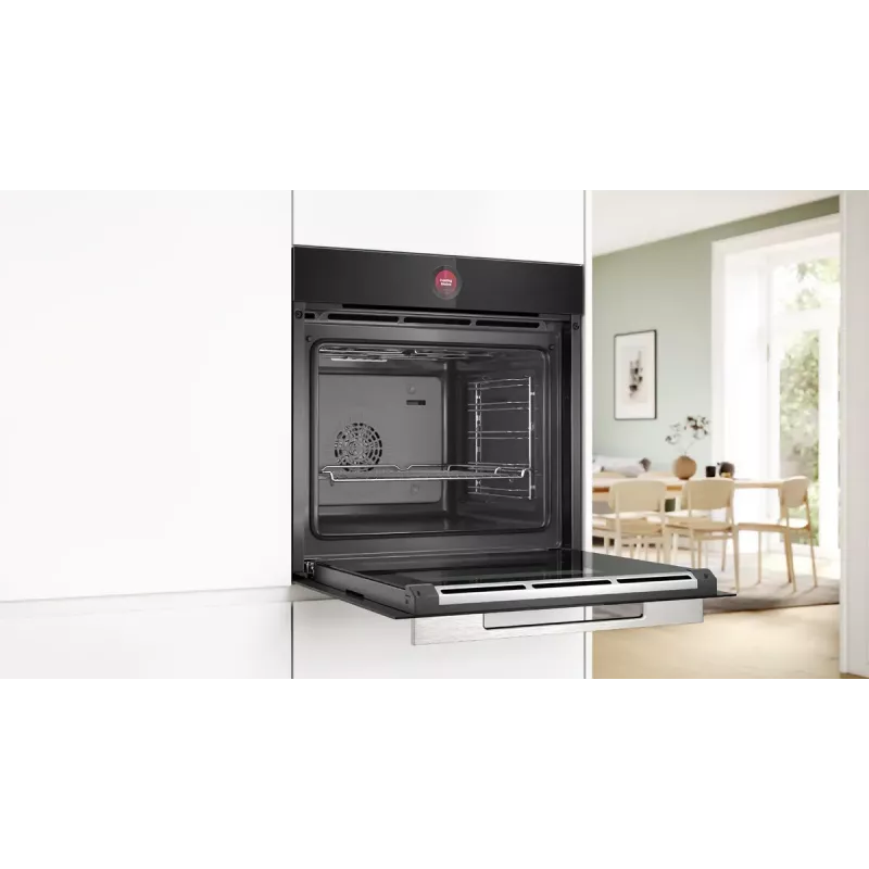 Sisseehitatud ahi Bosch Serie 8 HBG7341B2 — elektriline, 71 L, 3600 W, puutetundlik juhtimine, must