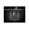 Sisseehitatud espressomasin Siemens CT718L1B0 — 2,4 l veepaak, 19 baari, sisseehitatud veski ja piimavahustaja, TFT-puuteekraan, must