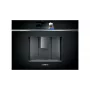 Sisseehitatud espressomasin Siemens CT718L1B0 — 2,4 l veepaak, 19 baari, sisseehitatud veski ja piimavahustaja, TFT-puuteekraan, must