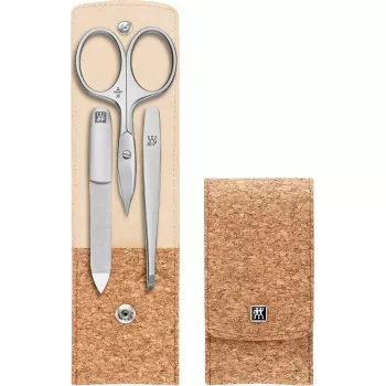 maniküürikomplekt ZWILLING Twinox 97690-006-3 korgist ümbris 3-osaline