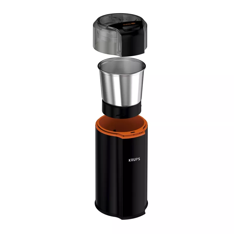 Teradega kohviveski Krups Silent Vortex GX3328 175 W must 90 g mahutavus