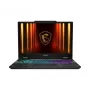 Sülearvuti MSI Cyborg 15 B2RWFKG-038XPL 15,6 tolli FHD IPS 144Hz Intel Core 7 240H 10-tuumaline 16GB DDR5 512GB SSD RTX 5060 8GB Läbipaistev Must