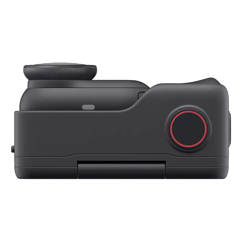 Action spordikaamera Insta360 GO Ultra Standard Must — 4K Ultra HD 3840×2880, 1/1.28-tolline sensor, 240 kaadrit/s, Wi‑Fi, sisseehitatud kuvar, MicroSD, 52,9 g