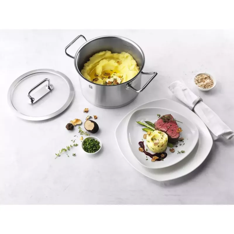ZWILLING Pro ümmargune pott 6,2L hõbedane 24cm