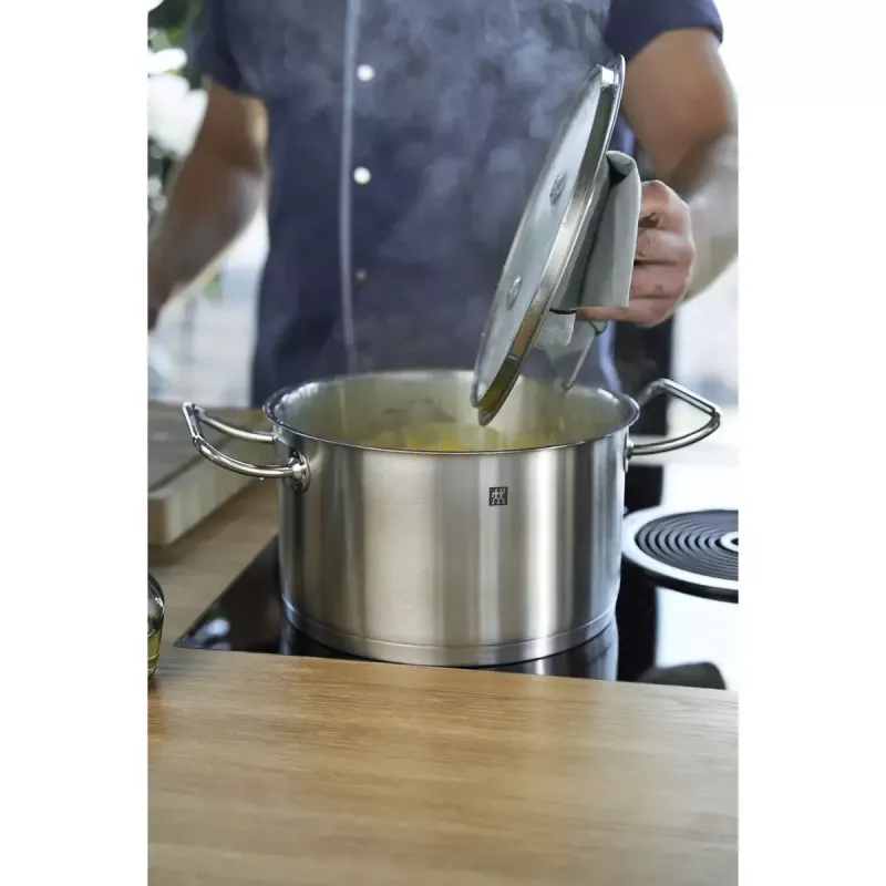 ZWILLING Pro ümmargune pott 6,2L hõbedane 24cm
