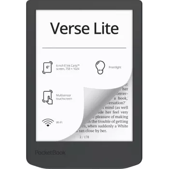E-book reader PocketBook Verse Lite 6 inch E Ink Carta, 8 GB, Wi‑Fi, hall