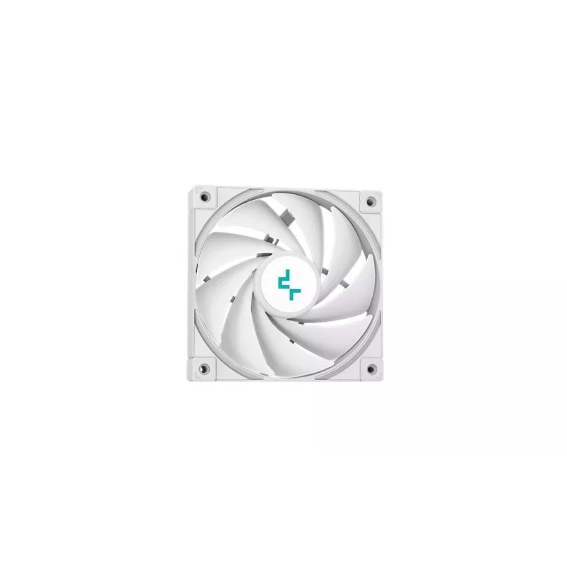 All-in-one vedelikjahuti DeepCool LT520 WH, valge, 240mm radiaator, 2x120mm FDB ventilaatorit, PWM, LGA/AM4/AM5/sTR4 tugi