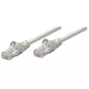 patch-kaabel INTELLINET Cat5e U/UTP 3 m, hall, CCA, RJ-45–RJ-45, 350 MHz