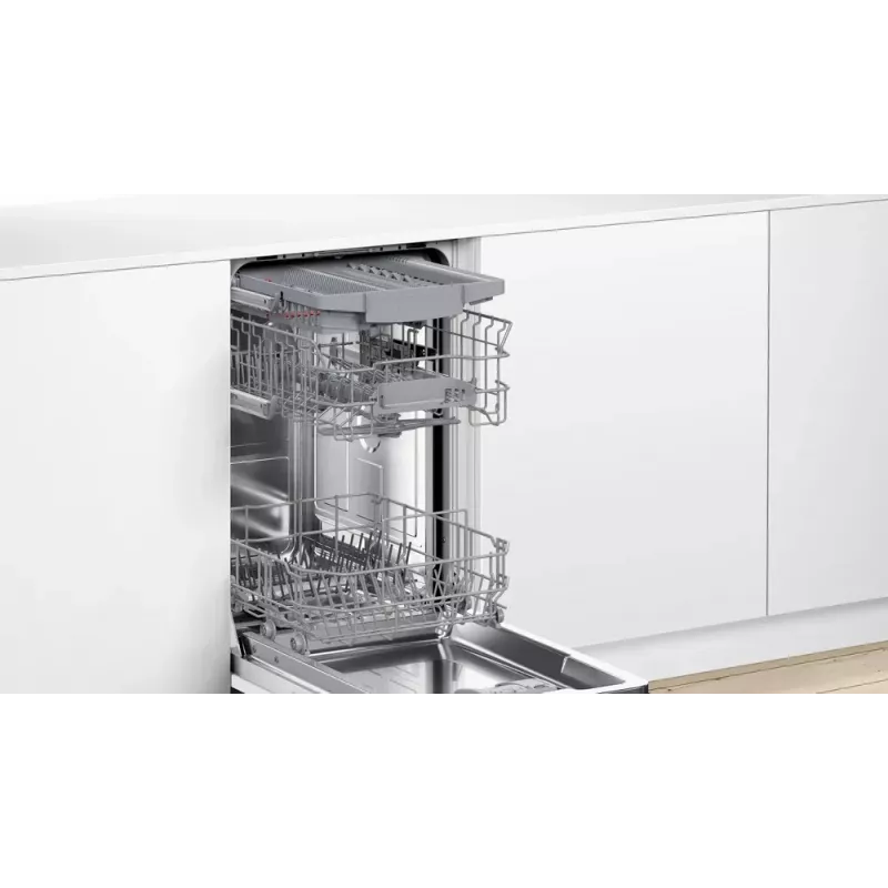 Sisseehitatav nõudepesumasin Bosch Serie 4 SPV4HMX10E, kompaktne, 10 komplekti, 44 dB, energiaklass E