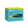 Haldamata kommutaator TP‑LINK LS105P, 5x Fast Ethernet (10/100) porti, 4x PoE-porti, 1 Gbit/s kommutatsioonivõime, ventilaatorita, must