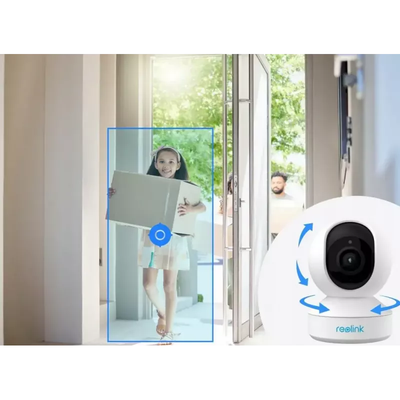 IP turvakaamera kuul-tüüpi Reolink E340 8MP, 4K (3480×2160), PoE/2,4/5 GHz Wi‑Fi, microSD, IP67, 30 fps