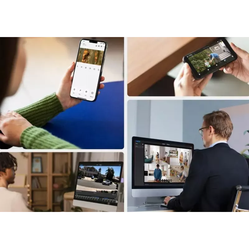 IP turvakaamera kuul-tüüpi Reolink E340 8MP, 4K (3480×2160), PoE/2,4/5 GHz Wi‑Fi, microSD, IP67, 30 fps