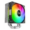 Õhkjahuti TACENS Mars Gaming MCPU-X4ARGB — 120 mm ARGB ventilaator, 4 soojustoru, TDP 220 W, PWM, LGA1200 tugi