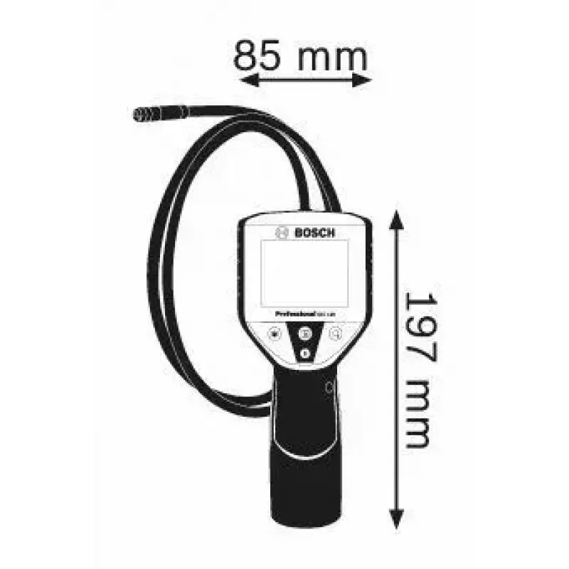 Bosch GIC 120 Professional tööstuslik inspektsioonikaamera 8,5 mm