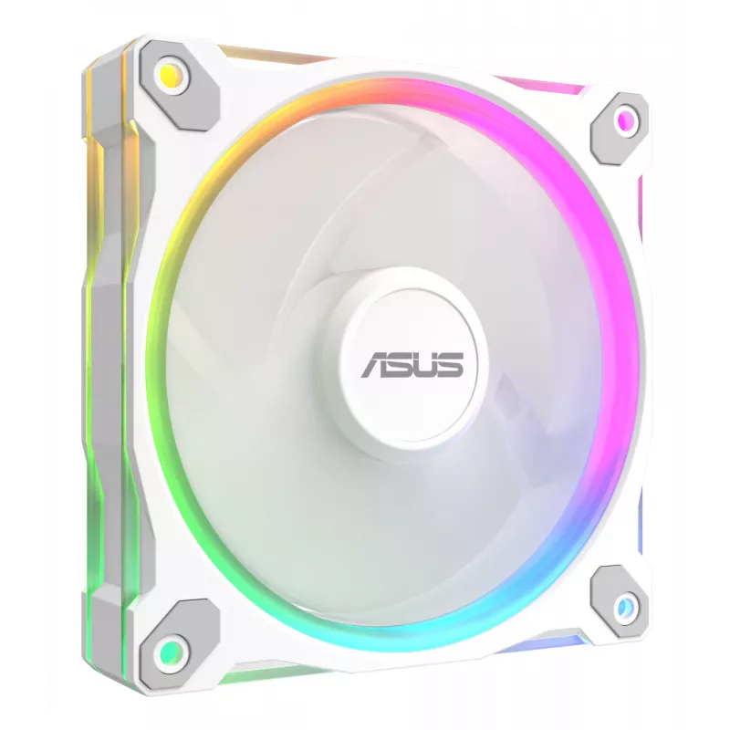 Ventilaator ASUS Prime MR120 ARGB Valge 120 mm liugelaagriga korpuse ventilaator