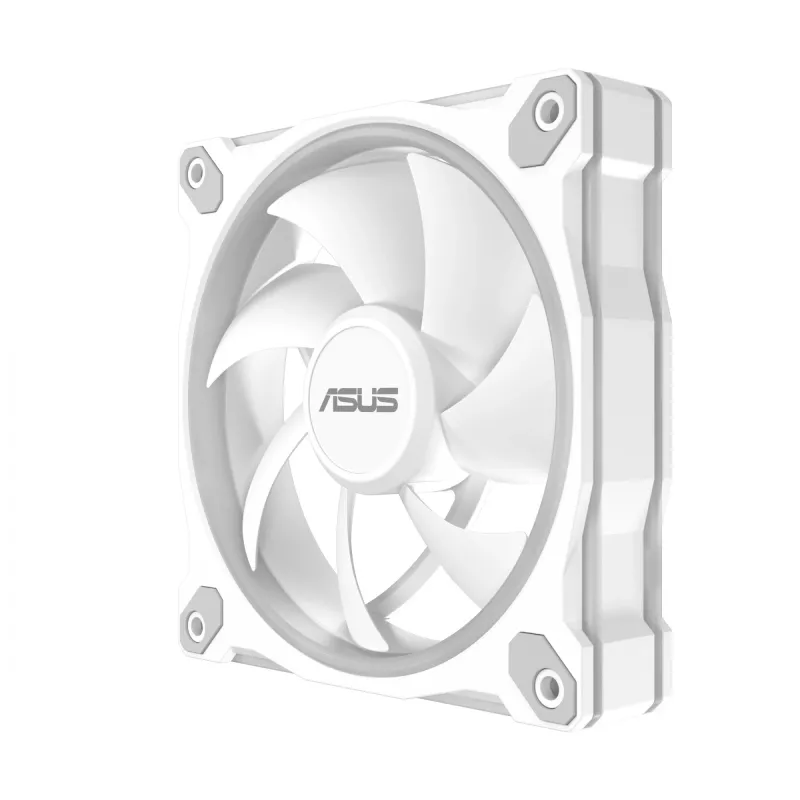 Ventilaator ASUS Prime MR120 ARGB Valge 120 mm liugelaagriga korpuse ventilaator
