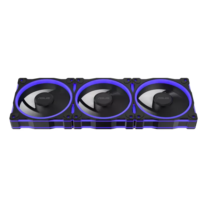 Ventilaator ASUS Prime MR120 ARGB Must 120 mm hülsslaager PWM 1600 p/min 58 CFM