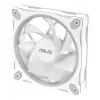 120 mm arvutikorpuse ventilaator ASUS Prime MR120 ARGB Reverse Valge — 1600 p/min, 58 CFM, PWM, liughülss-laager