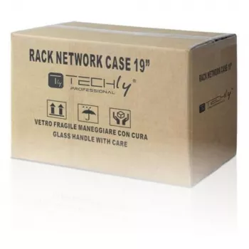 Techly Wall Rack Cabinet 19 6U prof. 450 hall Assembled” I-CASE EL-1006G45