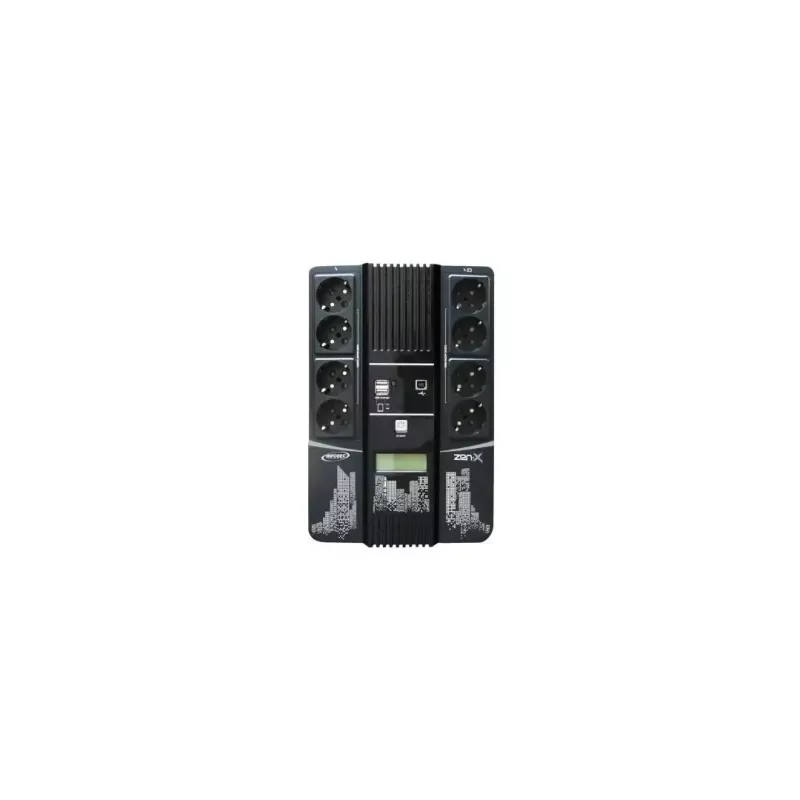 Katkematu toiteallikas UPS Infosec Zen-X 1000 1 kVA 600 W 8 vahelduvvoolupistikut