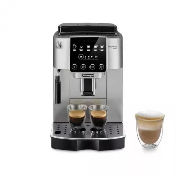 Espresso kohvimasin De’Longhi Magnifica S ECAM220.30.SB — 1.8 L veepaak, 250 g oa punker, sisseehitatud veskiga ja piimavahustaja