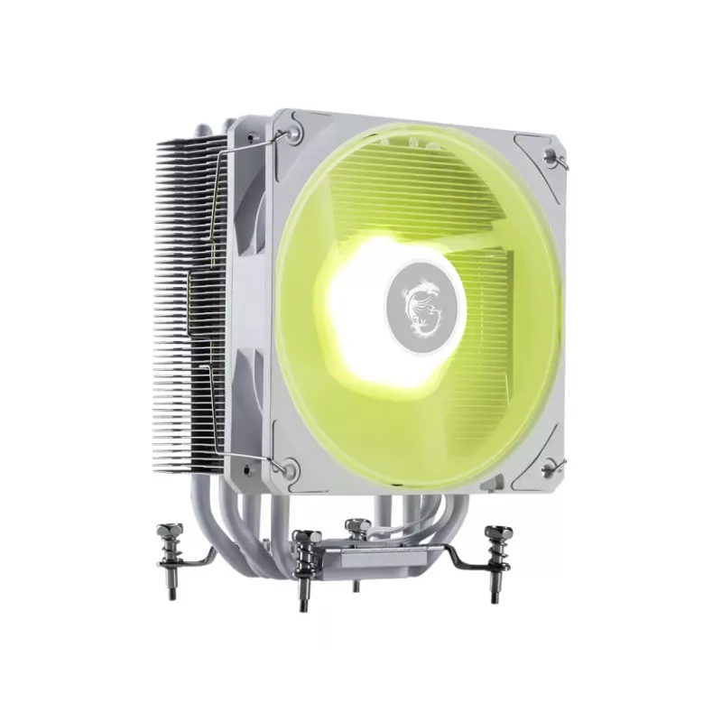 MSI MAG COREFROZR AA13 Valge arvuti jahutussüsteem Protsessor Hübriidjahuti 12 cm 1 tk