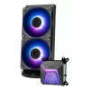 MAG Coreliquid A15 240 kõik-ühes vedelikjahuti — 240 mm radiaator, 2×120 mm ventilaatorit, LGA1700/AM4/AM5, must