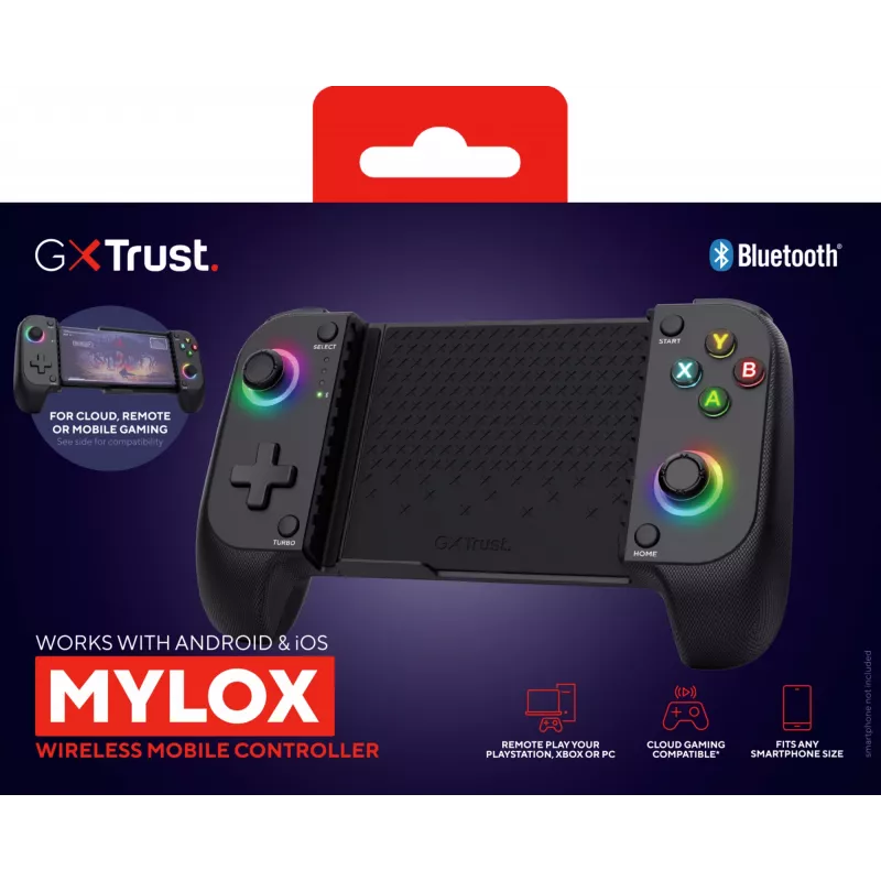Trust GXT 735 Mylox Must Bluetooth Gamepad Analogue / Digital Android, iOS