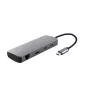 USB USB-C jaotur TRUST 25672 — HDMI, RJ-45, USB 3.2 Gen 1 Type-A/USB-C, SD/MicroSD, hall